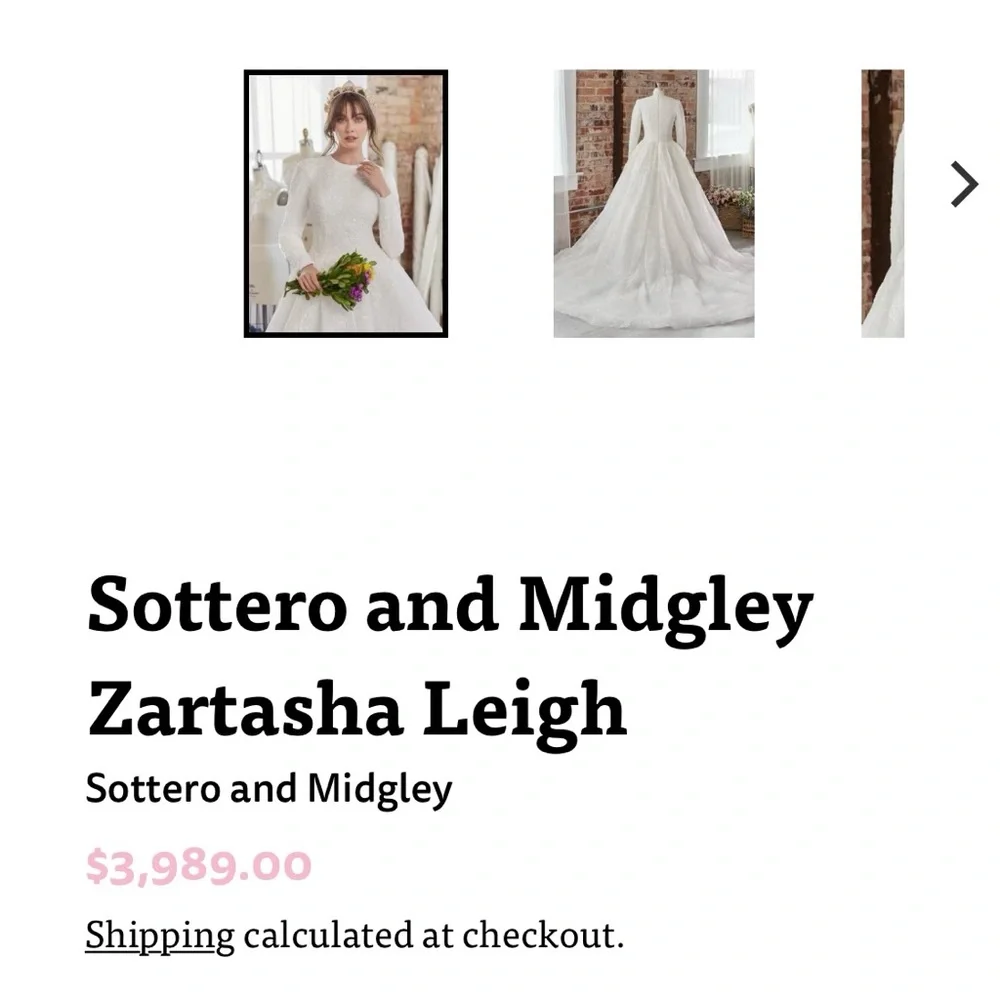 Discontinued Maggie Sottero wedding dress! - Picture 4 of 9